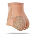 Miniatyrbild 1 av 4: Kvinnor Vadderade Push Up Trosor Butt Lifter Shaper Falsk Rumpa(S Hög midja 289beige)
