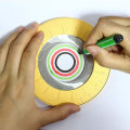 Miniatyrbillede 2 af 5: Stål cirkel tegneværktøj, cirkel tegneværktøj, cirkel skabelon