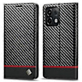 Pikkukuva 1 / 5: LC.IMEEKE Xiaomi Redmi Note 13 Pro 5G/Poco X6 5G Nahkakotelo Hiilikuitukuvio Lompakkoteline (Vaakasuora Raita)