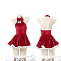 Pikkukuva 2 / 5: 1 Set Lady Costume Joulu Lady Mekko Joulujuhliin Lady Naiset