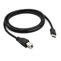 Reliable USB C to USB B Printer Cable B Male to C Male Printer Cable Replacement for Printers, Scanners MIDI Controllers 1m