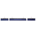 Miniatyrbillede 3 af 3: for Samsung Galaxy Note9 N960 3 stk./sæt OEM tænd/sluk og lydstyrke sideknapper-WELLNGS Blue