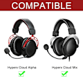 Miniatyrbillede 5 af 5: for HyperX Cloud for Alpha Gaming Headset Kabel Nylon Flettet Udskiftningskabel - WELLNGS