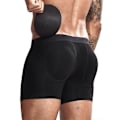 Miniatyrbillede 2 af 5: Mænds Butt Lifting Briefs - Butt Lifting Boxer Briefs med Aftagelige Polstrede Kopper - WELLNGS black L