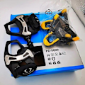 Miniatyrbillede 4 af 5: 105 PD R7000/PD5800/R540/R550 landevejspedaler kulfiber klikpedaler SPD pedaler med SM-SH11 klamper ultegra pd-r8000-WELLNGS R7000 one more sh10