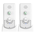 Miniatyrbild 1 av 5: Trådlös intercom för hemmet med röstkommunikation, dubbelriktad samtalsfunktion, extra lång räckvidd, trådlös röstintercom för äldre, WELLNGS