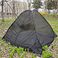 Miniatyrbilde 2 av 5: Gazebo-nettingstelt for utendørs camping, øyeblikkelig pop-up telt, pustende netting, hage, reise, fest - WELLNGS Tent with cushion