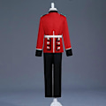 Miniatyrbilde 4 av 5: Guttekostyme for dronningens garde - europeisk britisk prins, kongelig gardeuniform, rollespillkostyme, soldat for barn, Halloween-rollespill - WELLNGS 150