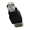 Miniatyrbilde 1 av 5: JUNSUNMAY USB A Hunn til RJ11 6P2C Adapter Mini Konverter (IKKE for RJ9 håndsettport) - WELLNGS