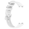 Pikkukuva 4 / 5: Huawei Band 8 -silikonirannekkeet, vedenpitävä urheiluranneke - valkoinen - WELLNGS White Huawei Band 8