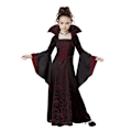 Miniatyrbilde 3 av 4: Halloween Cosplay Hexe Vampyr Kostyme Barn Jente Disfraz Karneval Kles Opp Fest Kvinners Barn Forestilling Kostyme 140cm-WELLNGS 140cm A