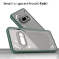 Pikkukuva 5 / 5: Yhteensopiva Nothing Phone (3a) -puhelimen kanssa Suojakuori Iskunkestävät ilmatyynyt Himmeä läpikuultava PC TPU -puhelimen takakuori - Violetti-WELLNGS Green