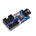 Miniatyrbillede 5 af 5: 9 Pin 2 i 1 Intern USB Splitter Kabel, 9 pin USB Header Han 1 til 2 Hun-WELLNGS