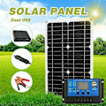 Miniatyrbillede 2 af 5: 180W Solpanel Kit 12V Batterioplader med 100A Controller til Båd RV-WELLNGS