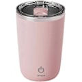 Miniatyrbillede 1 af 5: 350ml Automatisk Blender Kaffe Mælk Juice Blender Elektrisk Rustfrit Stål-WELLNGS Pink