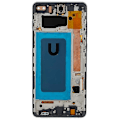 Pikkukuva 5 / 5: Samsung Galaxy S10 Plus G975 LCD-näyttö ja kosketuspaneeli + kehys, varaosa - WELLNGS Style D