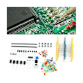 Miniatyrbilde 2 av 5: 1818 stk. DIY elektronikk komponenter sett sortiment motstander Led Triode kondensatorer dioder Pcb Potent-WELLNGS 0 0
