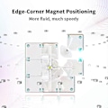 Miniatyrbild 3 av 4: 2024, Gan11 M, 3x3 Magnetisk Speed Cube Stickerless Magic Cube Stickerless Cube Frosted Surface-WELLNGS