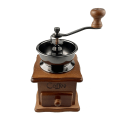 Miniatyrbillede 1 af 2: Manuel kaffekværn, vintage stil træ kaffebønner hånd