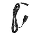 Pikkukuva 2 / 3: Yhteensopiva IEC320 C14 - IEC320 C7 virtajohdon kanssa 10A 250V 2500W IEC320 C14 uros - IEC320 C7 naaras virtajohto 100250V 9.8ft-WELLNGS