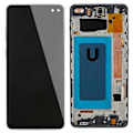Pikkukuva 1 / 5: Samsung Galaxy S10 Plus G975 LCD-näyttö ja kosketuspaneeli + kehys, varaosa - WELLNGS Style D