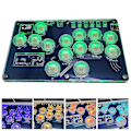 Pikkukuva 3 / 5: Joystick Hitbox -näppäimistö Arcade Stick -ohjain PS5:lle, PS-WELLNGS Gray