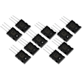 Miniatyrbillede 2 af 5: 5 par sorte 2SA1943 2SC5200 høj effekt matchede audiotransistorer - WELLNGS