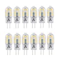 Tomshine G4 LED-lampor 12-pack Varmvitt