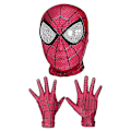 Miniatyrbild 5 av 5: Cosplay Spindelmannen Huvudbonad + Handskar - WELLNGS Rote Kopfbedeckung*Handschuh