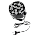 Miniatyrbilde 3 av 3: 4x Led Par64 Scenebelysning Rgbw Dmx512 Scenebelysning - WELLNGS