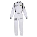 Pikkukuva 1 / 5: Astronautin puku Avaruuspuku Aikuisten roolipeliasu Vetoketju Halloween-asu Pari Lennopuku Suuri koko Yhtenäinen - WELLNGS White for Women XXL