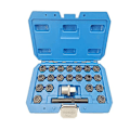 Miniatyrbild 1 av 5: 22-dels Hjul Lås Mutter Nyckel Set, Hjul Lås Mutter Socket Adapter Set, Hjul Stöldskyddad Mutter Avlägsnande Verktyg-WELLNGS