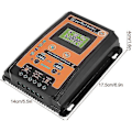 Miniatyrbilde 5 av 5: Kompatibel med solcellekontroller MPPT Solcelleladeregulator 12V/24V 30A Dobbel LCD-panel Batteriregulator(30A)-WELLNGS