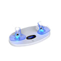 Pikkukuva 3 / 5: PSVR2-pelikonsolin ohjainmagneettinen latausalusta PSVR2:lle LED-valolla varustetulla kahvan latausalustalla - WELLNGS