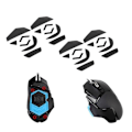 Pikkukuva 1 / 2: Langaton/langallinen pelihiiren jalkapehmusteet, korvaavat tarrat Logitech G502-WELLNGS -laitteelle Wired 2pcs