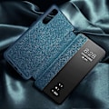Miniatyrbilde 5 av 5: Kompatibel med Huawei P30 Pro Magnetisk Sidevindu Visning Støtsikker Horisontal Flip Lær Smart Deksel - WELLNGS Black