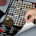 Miniatyrbild 3 av 5: Spel för par - Skraplotterposter för Alla hjärtans dag - Väggposter för henne - WELLNGS