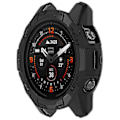 Miniatyrbild 2 av 2: TPU Klockfodral Kompatibelt med Garmin Epix Pro 51mm/(gen 2) 51mm /fenix 7x Pro / 7x, Anti-repa Ihåligt Skydd - WELLNGS Black