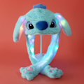 Miniatyrbillede 8 af 8: Plys Varm Kaninhat med LED-lys, Hoppehat-WELLNGS Luminous White Rabbit Hat