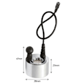 Miniatyrbillede 2 af 5: Opti-myst Elektrisk Ildsted Sensor Glaspande Kompatibel med Dimplex M-011b M011b Varmeapparater - WELLNGS