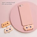 Pikkukuva 5 / 5: 800Mah Mini Cute Power Bank Portable Phone Charger with LED Night Light Small External for 13 Pro C-WELLNGS 0 0