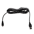 Miniatyrbillede 5 af 5: 3,5 m Bil Auto Kamera DVR Strømkabel Oplader Strømforsyning Stik Adapter Forlængerkabel 90 Grader Rig-WELLNGS micro usb MS