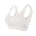 Pikkukuva 1 / 5: Ultra Breeze Air Lift -rinta-liivit, Naisten Hengittävä Jäähtyvä Nosto-Rinta-liivit Saumattomat M-6XL, 100% Uusi -WELLNGS White 3XL