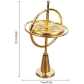 Miniatyrbilde 3 av 3: Gyroskop i metall - Antigravitasjonsspinner - Gyroskopbalanse - Pedagogisk gave