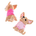 Pikkukuva 3 / 5: Joulupehmolelu Vauvalelu Pehmeät Chihuahua-lelut Syntymäpäivälahja Täytetty koira Nuken WELLNGS Rose Red