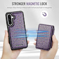 Miniatyrbild 4 av 4: Kompatibel med Samsung Business Magnetisk Läder Telefonfodral - WELLNGS For Samsung Galaxy A26 5G
