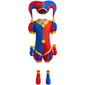 Pikkukuva 1 / 3: Anime Pomney Taikamaailman Sirkus Cosplay-asu Lasten Hyppypuku Halloween-asu Purim Lasten Asu Piirroshahmo 5T (120)-WELLNGS 5T(120) a1