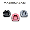 Miniatyrbilde 5 av 5: Passer for Vespa Gts300 125 Sprint150 Aluminiumslegerings Motorsykkel Sidebrakett Utvidelsesbrakett Utvidelsesplate Pute Motorsykkeltilbehør - WELLNGS Sprint red