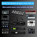 Miniatyrbillede 3 af 5: MIDI Captain Fodpedal Multi-effekter Keyboard Synthesizer USB MIDI Musik Software Support PC/CC/NOTE-WELLNGS