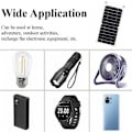 Miniatyrbilde 4 av 5: 6W Solcellepanel USB Solcelle Utendørs Tur Batterilader System Solcellepanelsett for Mobiltelefon - WELLNGS